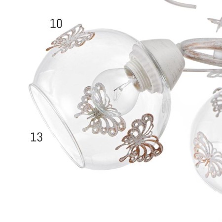 Chandelier 6591203/5 E27 40W white 55x55x24 cm Bayerlux-2