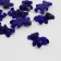 Bead "Bear" (set 10 pcs.), 3.4 × 2.4 × 1 cm, dark blue color