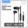 Headphones Borofone BM61 Wanderer, vacuum, microphone, jack 3.5 mm, cable 1.2 m, black