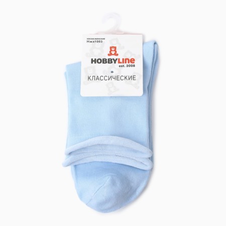 Women's socks, blue color, size 36-40-2