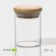 Glass jar for spices with bamboo lid Bellatenero "Eco", 150 ml, 5.5 × 7 cm
