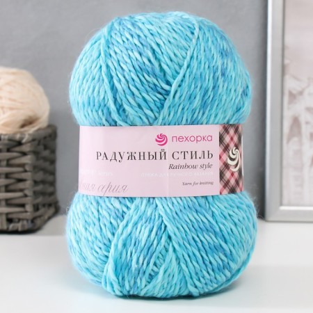 Yarn "Rainbow Style" 25% wool, 75% pan 200m/100g (1134 m)