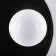 Luminarc Trianon bowl, 300 ml, d = 12 cm, glass ceramic, white color