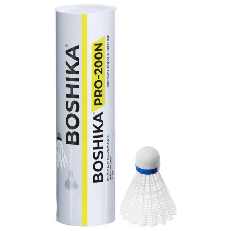 A set of Badminton strokes Boshika Pro-200n, 6 pcs., White color-2