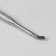 Chaber bilateral, concave blade, hatchet, 13.5 cm, on the blist, silver color
