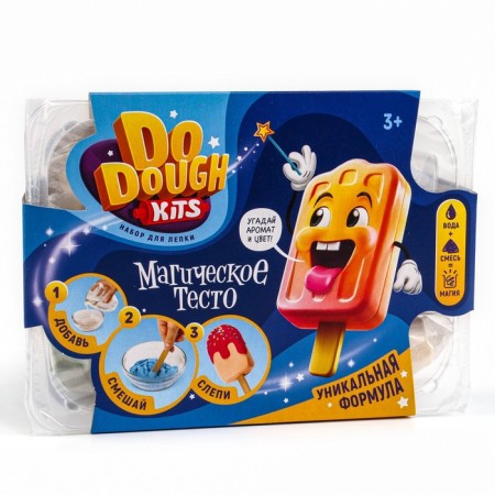 Игрушка в наборе тесто сухое «DO DOUGH kits. Мороженое»-1