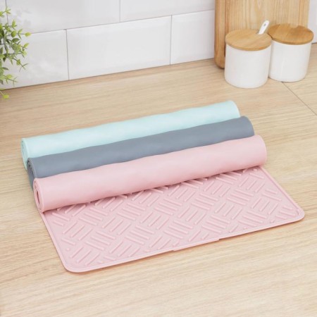 Drying rug, 35 × 45 cm, silicone, color mix-4