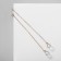 Hanging earrings with rhinestones "chains" ice floe, color mix, 9 cm