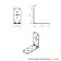 Fitty corner 92 x 92 x 40 x 2 mm, Gots, in the package 60 pcs.