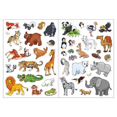 Stickers reusable set "Books-Raders", 4 pcs.-5