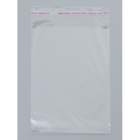 BOPP package with sticky tape, 11x16+3cm-3