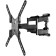 Black Black 37 "-70" Max. 36.4kg, wall turn and slope bracket