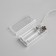 Penguin LED figure 12 × 15 × 9 cm, acrylic, 6 LED, AAX2 batteries (not in the kit), white glow