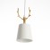 Lamp Bayerlux "Deer" 1khe27 40W White-gold 13x13x100 cm