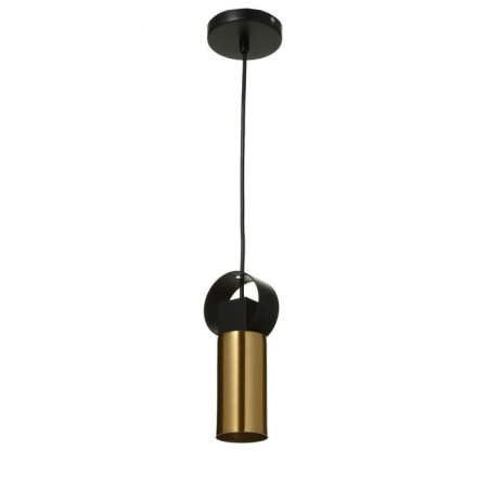 Lamp Bayerlux 2286/1 E27 40W Black-gold 6x6x18-118 cm