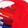 Women's cap RU Sport, Red color, rr 56
