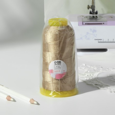 Shoe threads, 500D/3, 600 m, beige color-3