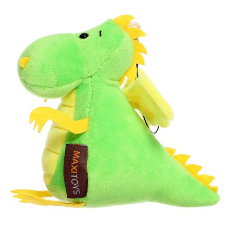 Soft toy "Dragon", yellow tummy, 13 cm-5
