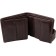 Purse n/k, button, brown color "Cairo"