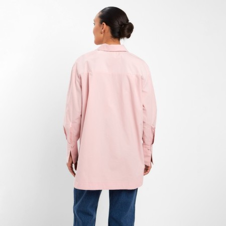 Women's shirt Minaku: Casual Collection Pink color, pr 44-2