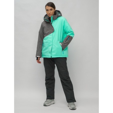 Ski suit, size 56, turquoise color-24