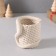 Interior item "Snake Basket" 7*7*4 cm white