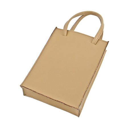 Women's bag (B2781-11140) genuine leather, beige, 1x210x15 cm-1