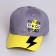Baby cap for the boy Future Rock Star, gray color, rr 54