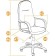 Operator's chair Leader fabric, gray, 207