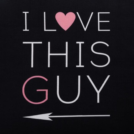 Apron Ethel I Love this Guy 60x70 cm, 100% cotton, reps 210 g/m2-4