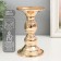 Summary Metal for 1 candle "Grade Ap" Gold 8x13.5 cm