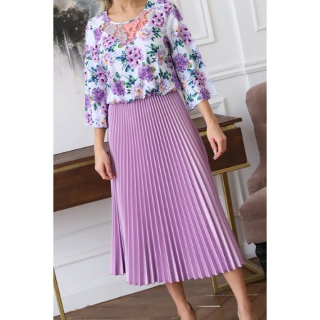 Women's dress, size 42, purple color
