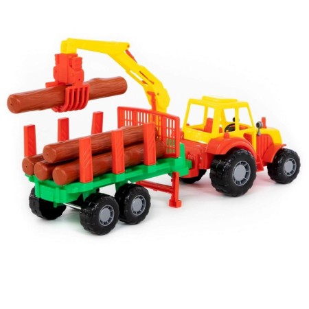 Tractor with a semi-trailer Lesovoz "Master"-2