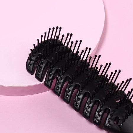 Combing, ventilated, 4.5 × 21 cm, black color-2