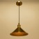 Lamp Bayerlux 1240/1 E27 40W gold 26x26x15.5-115.5 cm