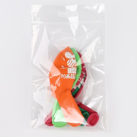 Shar Latex 12 "Birthday" gifts, set of 5 pcs. Mix-1