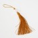Textile suspension, plastic "Brush. Lotus" Gold 1,2x2.7x14.5 cm