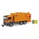 Bruder man garbage truck, with tanks, orange color