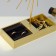 Sun adornment stand 18 × 8 × 31, mirror, gold color