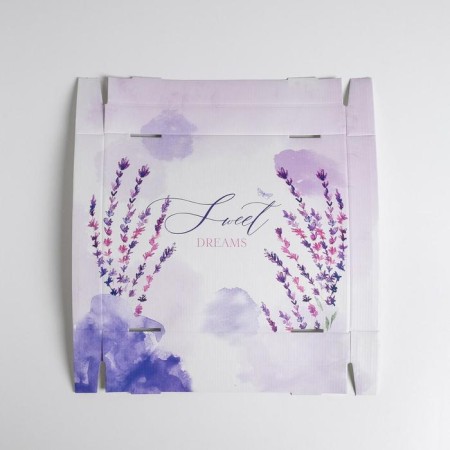 Gift folding box, packaging, “lavender”, 31.2 x 25.6 x 16.1 cm-5