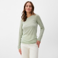 Women's longliva KAFTAN: BASIC Line olive, size 48-50