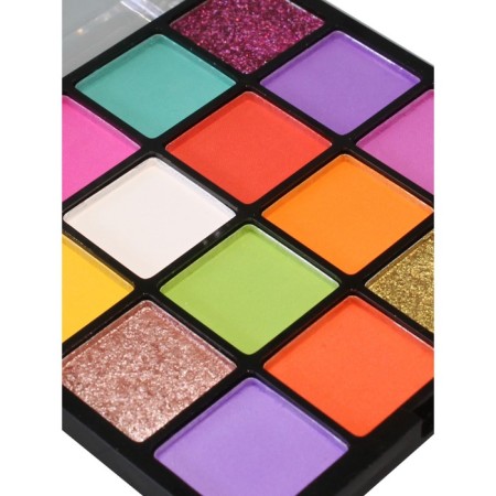 TF Creative Palette, tone 04, with pink glitter, 16 shades, 12 g-1