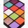 TF Creative Palette, tone 04, with pink glitter, 16 shades, 12 g