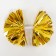 Pompom 1pc, color gold