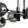 Lamp on the ESCADA rod, 1138/8P. 8x40W, E27, 800x800x360 mm, black/chrome color