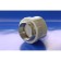 Combined "Politek" coupling, polypropylene, 32 mm x 1 ", internal thread