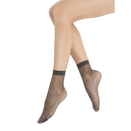 Synthetic socks OMS Calzino Easy Day 20, single size, Fumo color, 2 pairs-1