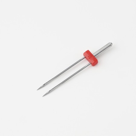 Needle for household sewing machines, double, universal, No. 80/4-2