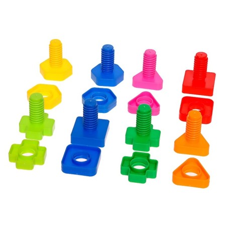Designer "Bolts and nuts", 10 cards, animals-3
