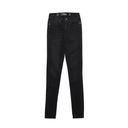 Women's jeans modeling Conte Elegant Skinny, size XL, color Washed Black-5